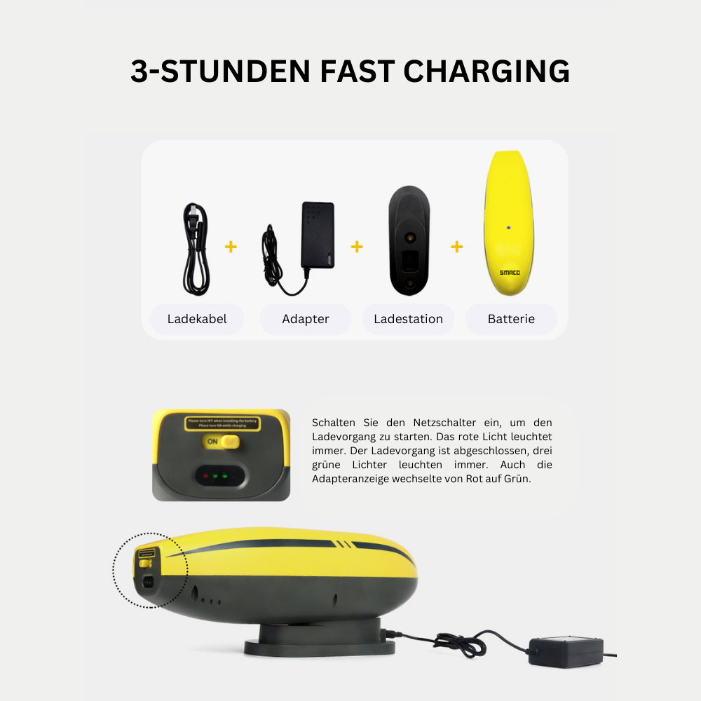 SMACO Scuba Diving Underwater Jetpack - Unterwasser-Jetpack für Taucher - SwissGadget