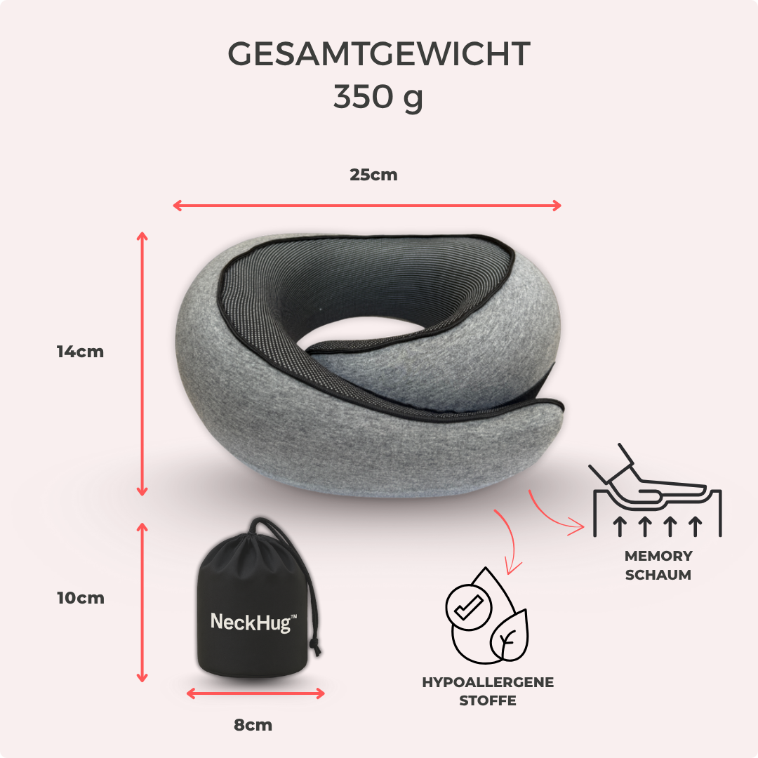 NeckHug™ Das Premium-Reisekissen