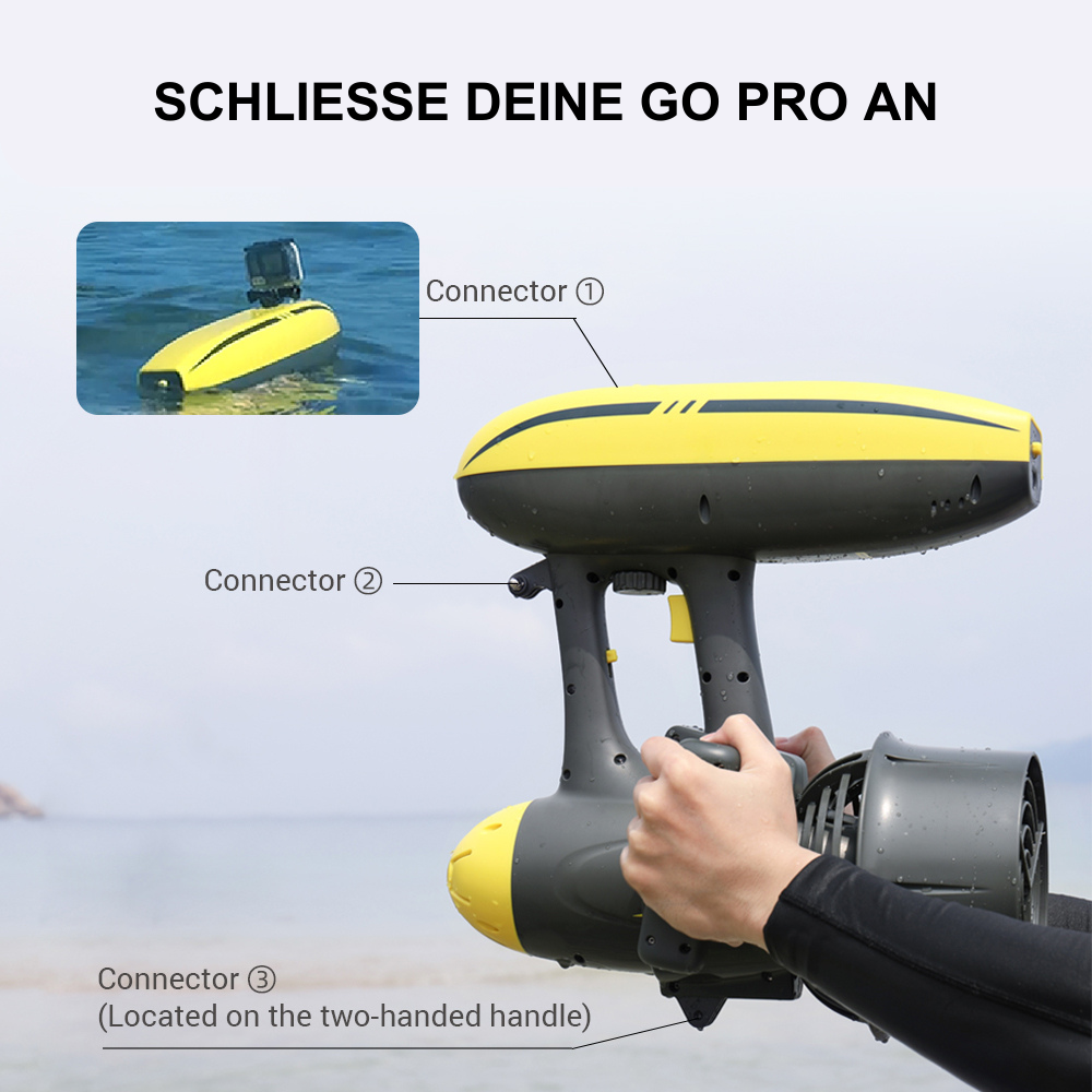 SMACO Scuba Diving Underwater Jetpack - Unterwasser-Jetpack für Taucher - SwissGadget