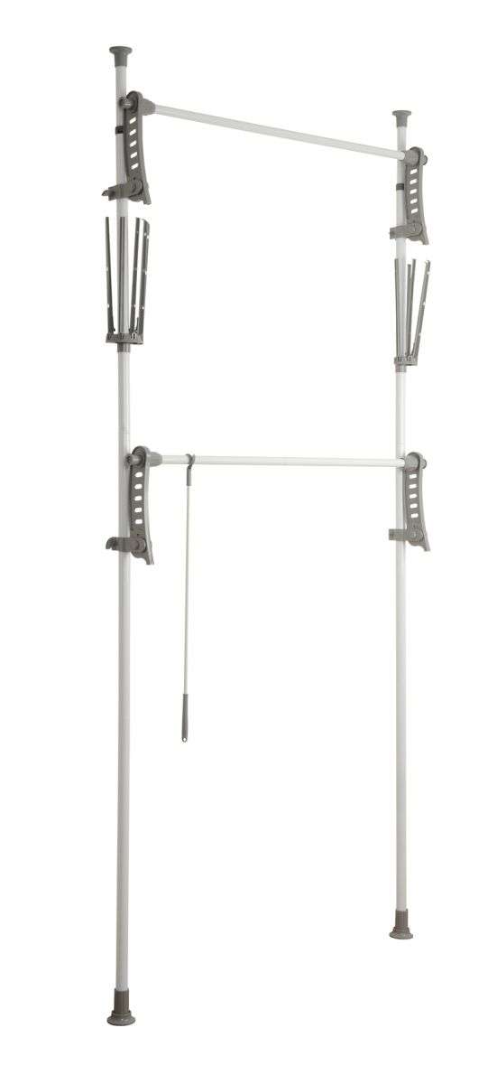 Teleskop-System HERKULES Flex, weiss/grau