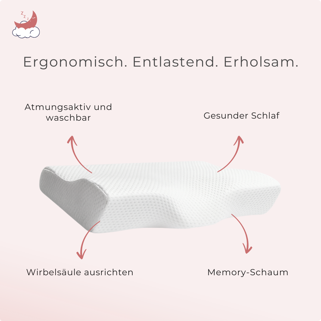NapCloud™ Memory Schlafkissen