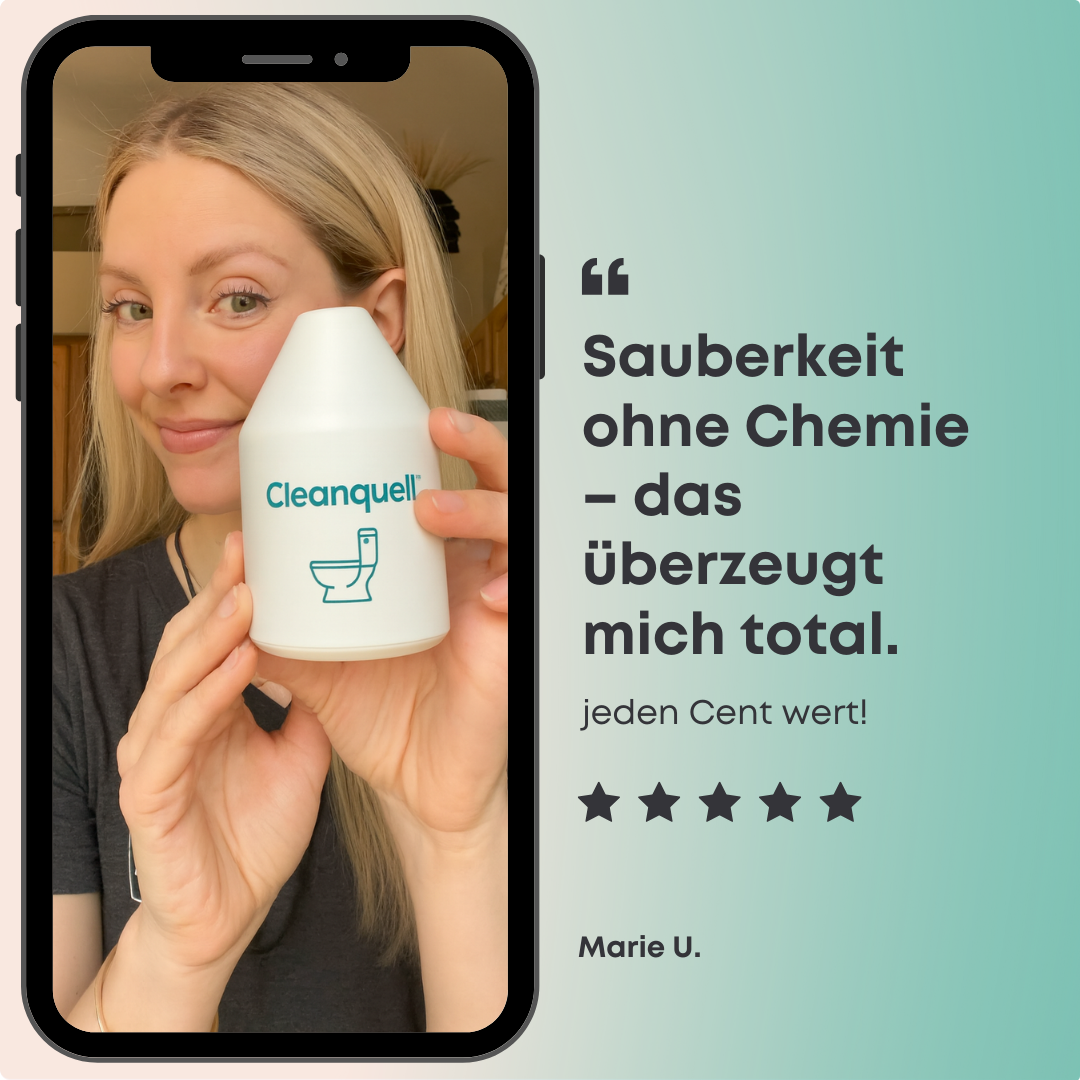 Cleanquell™ WC sauber auf Autopilot