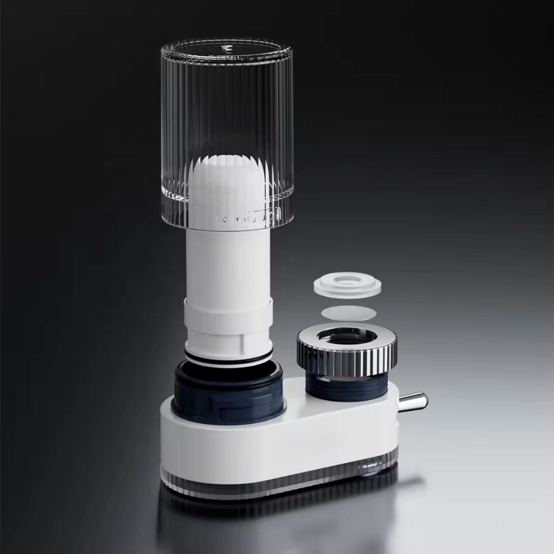 SWISSAQUA™ Wasserhahnfilter inkl. 2 Filter (Gratis)