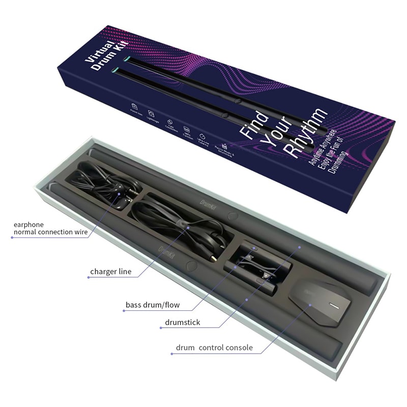 HyperDrum™ | Elektronische Drum Sticks im Set | Immersives Trommelerlebnis