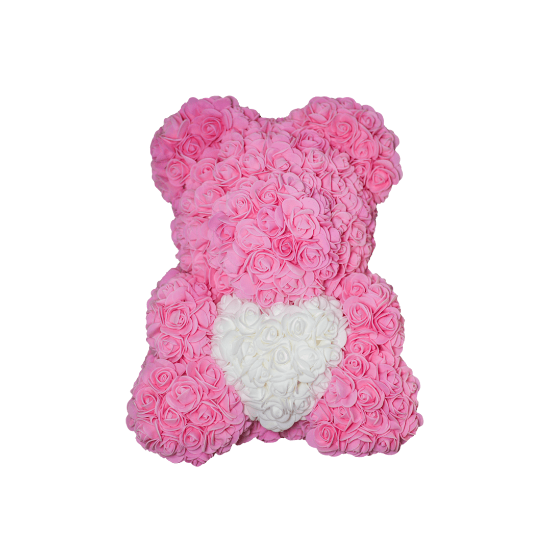 SwissLove™ - Rosenbär 40cm - Einzigartiges Geschenk - SwissGadget