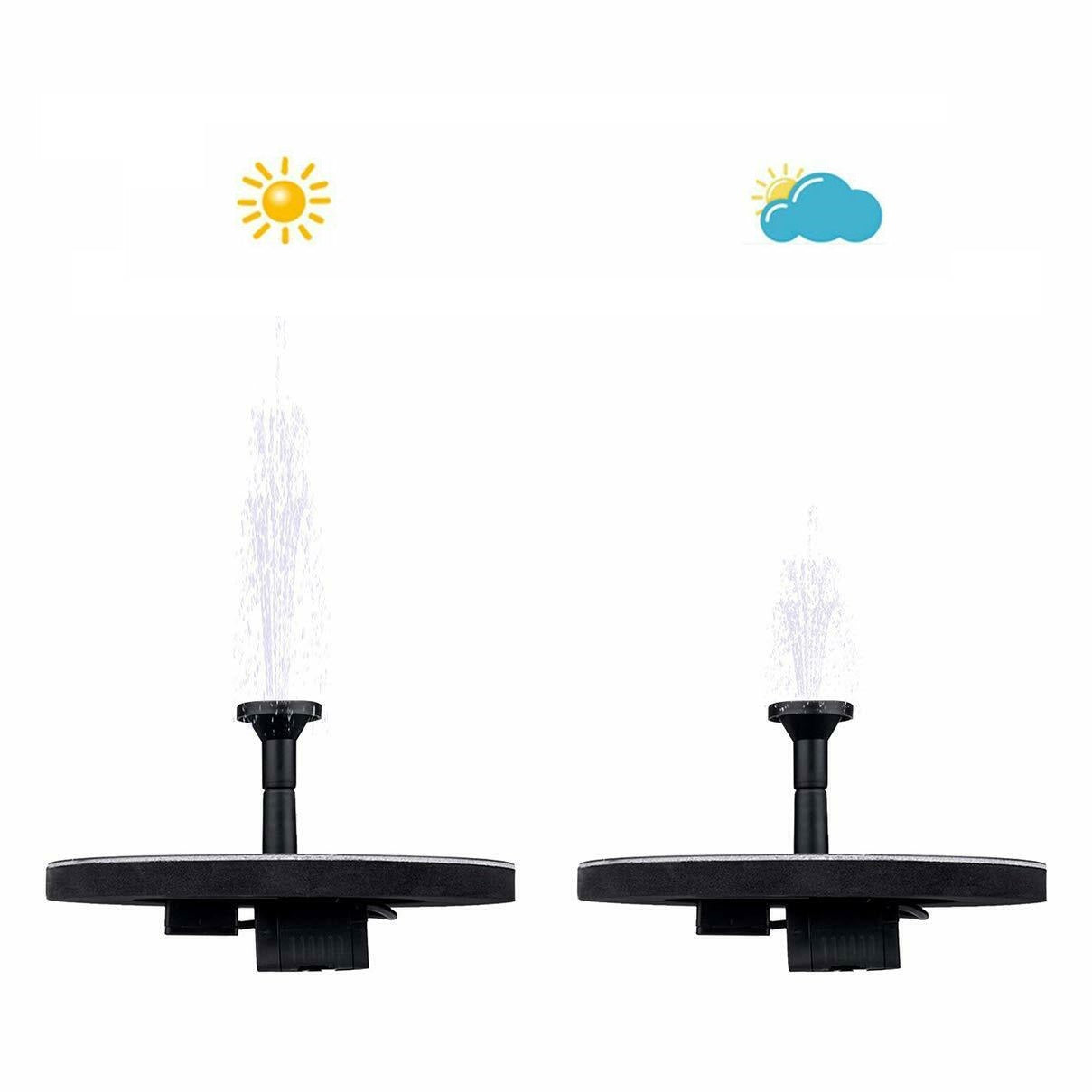 SwissFountain™ - Solar Springbrunnen 16cm - SwissGadget