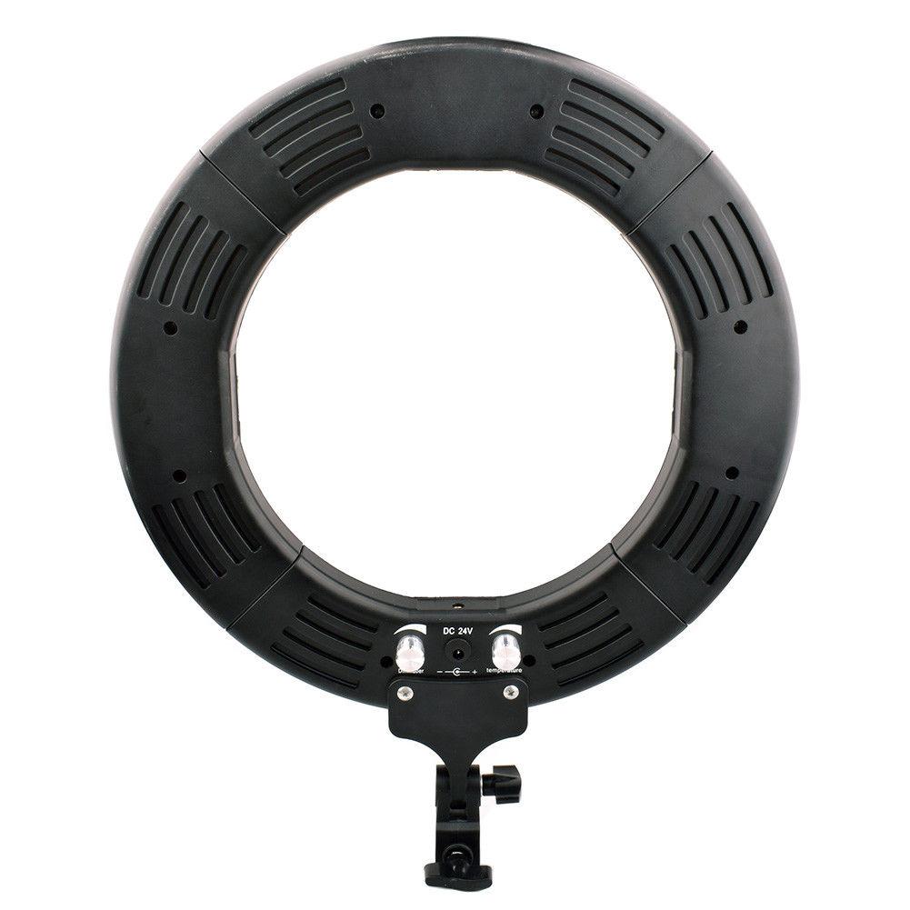 Ringleuchte 12" / 30,5 cm LED dimmbar - Tageslichtlampe mit Fernbedienung, Stativ und Auslöser - SwissGadget