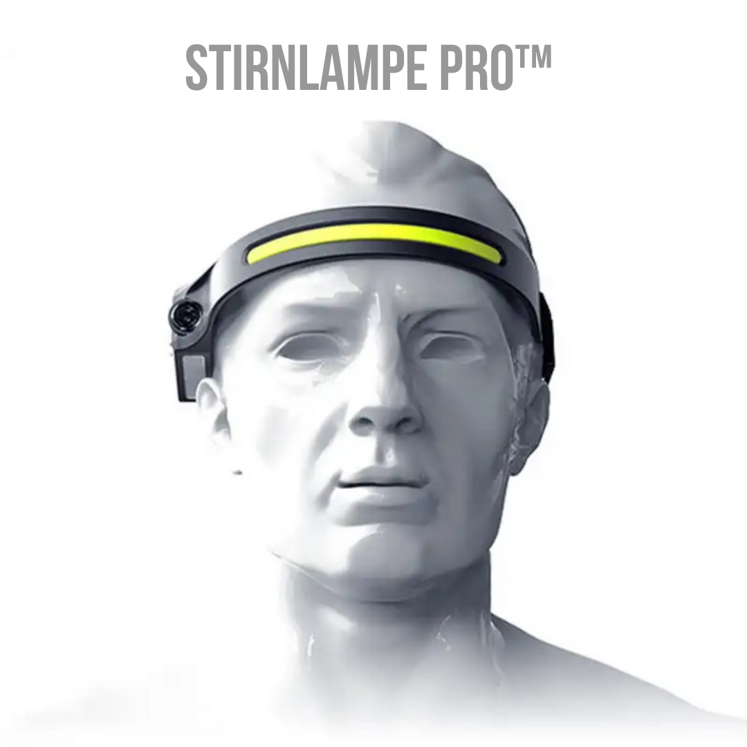 Stirnlampe Pro™ – Licht an, Licht aus, nur per Handbewegung