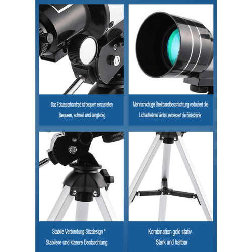 Hochleistungs-Astronomie Teleskop | Entdecke das Universum