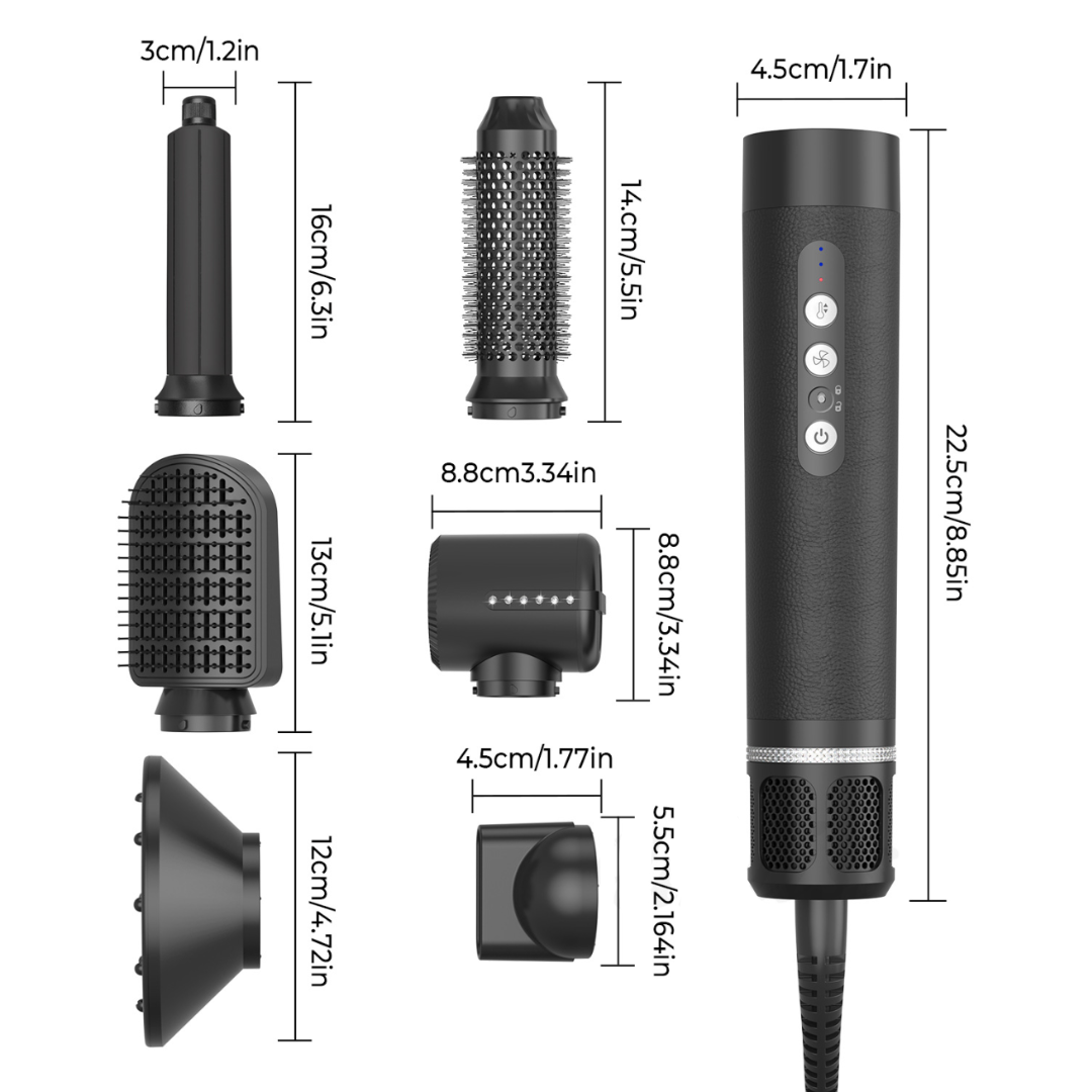 SWISSBELLA™ AirStyler 7-in-1