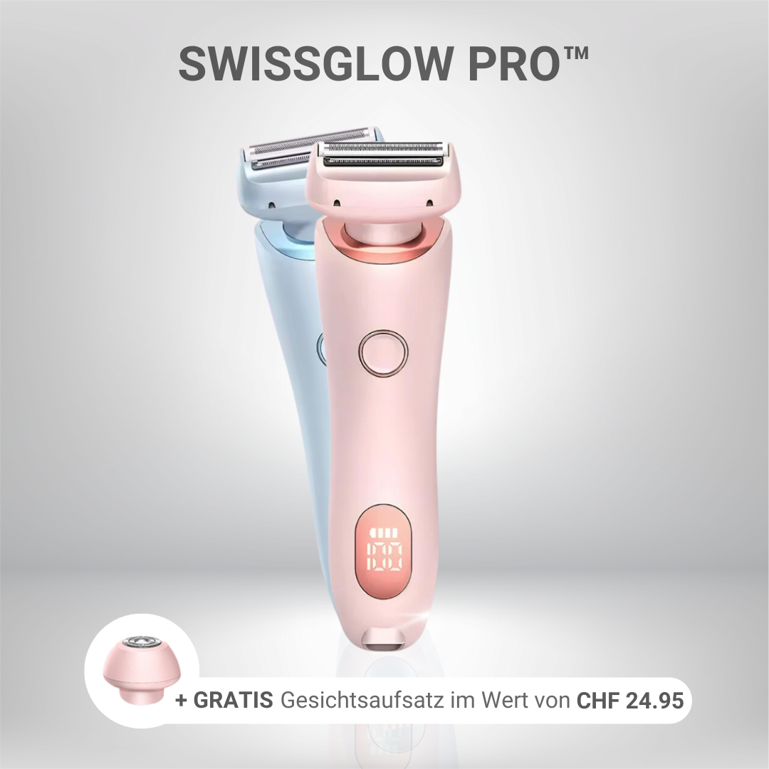 SwissGlow Pro™ Nano-Rasierer für samtig glatte Haut in Sekunden