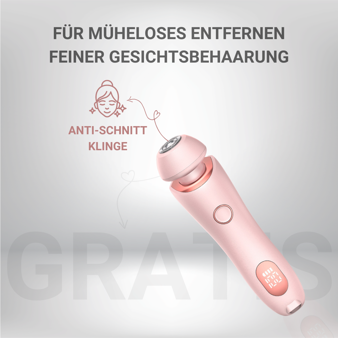 SwissGlow Pro™ Nano-Rasierer für samtig glatte Haut in Sekunden