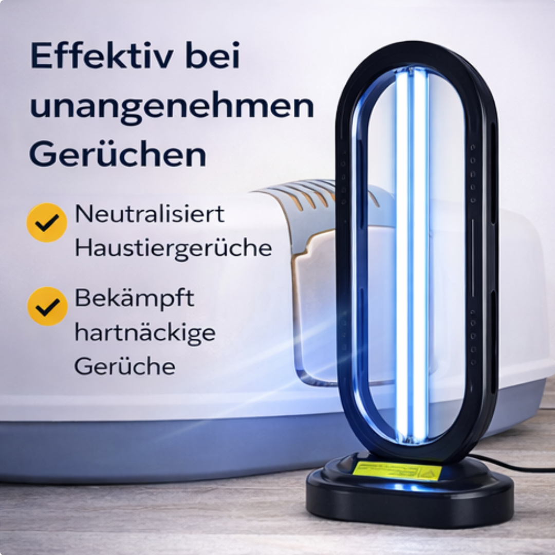 UV-Raumdesinfektor mit UV-C Desinfektion – Hygienische Raumluft ohne Chemie