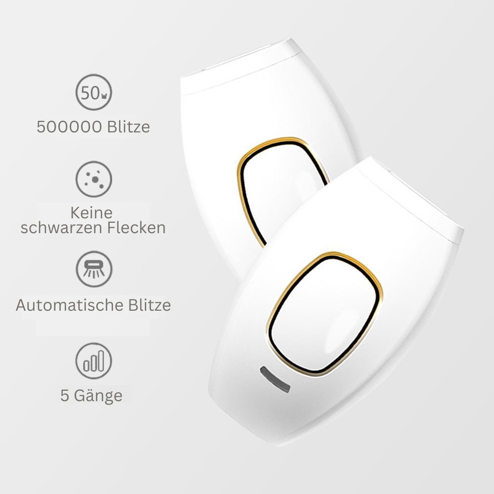 PermaLaserPro IPL Laser Haarentfernung Haare Lasern in nur 8 Wochen