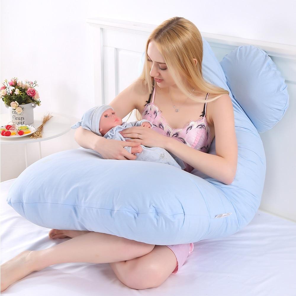 Schwangerschaftskissen - Kuschelkissen - Stillkissen - Seitenschläferkissen - Komfort und Unterstützung für werdende Mütter - SwissGadget